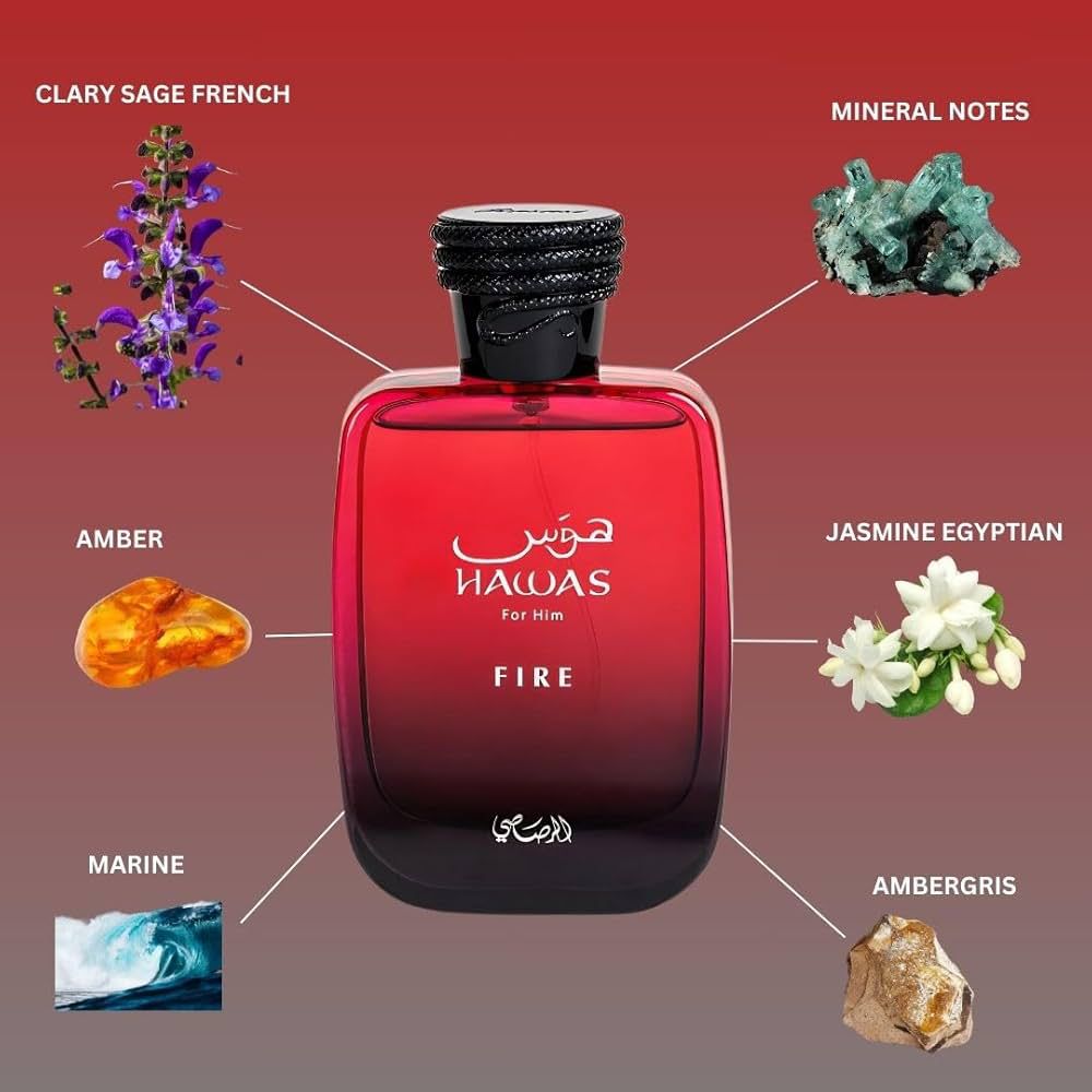 RASASI HAWAS FIRE 100ML